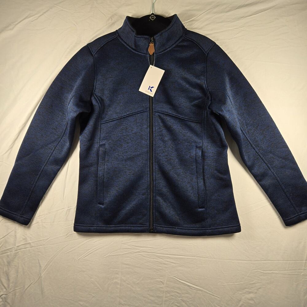 NWT KNOSS Bonded Sweater Fleece Jacket Femme M Active GORP Outdoors Athleisure